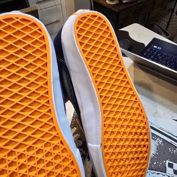 Vans Skate Half Cab Smoke / Navy VN0A5FCDY04 Skateboarding Shoes MENS 9 NEW - Picture 7 of 9